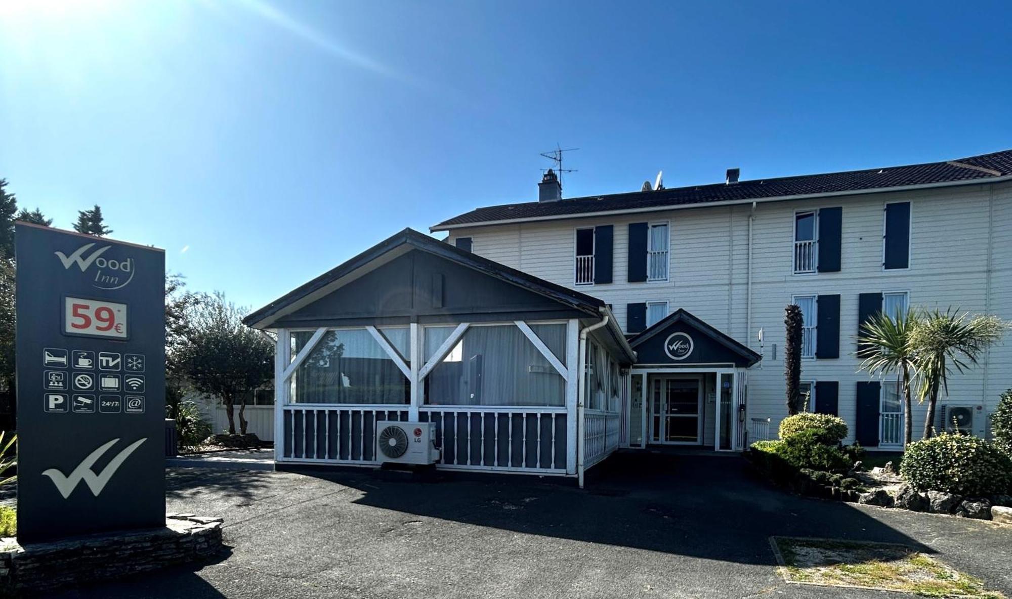 Hotel Wood Inn Bordeaux Aeroport Mérignac Kültér fotó